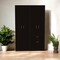 Homeroots 67" Black and White Single Drawer Combo Dresser 403746 - alternate 5