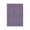 Homeroots 5' X 8' Purple Eggplant And Ivory Floral Washable Indoor Outdoor Area Rug 581919 - alternate 9