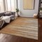 Homeroots 5' X 8' Brown Copper And Ivory Striped Washable Indoor Outdoor Area Rug 597278 - alternate 8