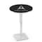 Holland Bar Stool Co Pub Table, 36 in L, 36 in W, 42 in H, Steel Top, Black L217 - alternate 1