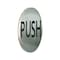 Brixwell Round Push Indicator Polished Stainless Finish Push Polished Stainless RPU2PS - alternate 6
