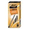 Bic Cristal Xtra Bold Ballpoint Pen, Stick, Bold 1.6 mm, Black Ink, Clear Barrel, 24PK MSBP241-BLK - alternate 5