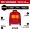 Milwaukee Tool Men's Heated Hoodie, Up to 8 hours Time, Zipper Closure, Red, Size L M200R-20L - alternate 17
