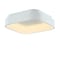 Jonathan Y Rafael 17.7 in. Integrated LED Metal Flush Mount Ceiling Light, White JYL7207A - alternate 1