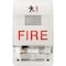 Edwards Signaling Chime, Marked Fire, White EG1F-C - alternate 1