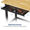 4Dock 48 in. W x 24 in. D 1-Drawer Workbench Table with Rubber Wood Tabletop WB201 - alternate 6