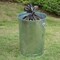 Gardenised 26 gal Round Outdoor Can, Silver, Galvanized Steel, 18.5 in QI004756 - alternate 6