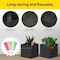 Ipower Cubic Grow Bag 10 Gallon, 5-pack, 10pcs Plant Labels, 5PK GLGROWBAGCUBIC10X5 - alternate 7