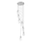 Z-Lite Aimie 7-Light Chandelier, 18 in W x 13 in H, Brushed Nickel 828P6-7R-BN - alternate 7
