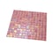 Apollo Tile Nacreous 12 in. x 12 in. Glossy Punch Pink Glass Mosaic Wall and Floor Tile 20 sq. ft./case, 20PK APLPE88PK210A - alternate 7