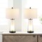 Jonathan Y Tryon 26 in. Modern Minimalist Glass/Iron Nightlight LED Table Lamp, Oil Rubbed Bronze/Clear, 2PK JYL1137C-SET2 - alternate 9
