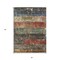 Homeroots 3' X 5' Fern Green Black And Terra Cotta Striped Washable Indoor Outdoor Area Rug 605979 - alternate 8