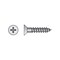 Hillman Wood Screws No. 8 S X 2 1/2 in L Phillips Zinc-Plated Zinc-Plated 40081 - alternate 7