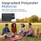 Scuddles Picnic Outdoor Blanket Park Blanket Beach Mat for Camping on Grass Oversized Seats 4 Adults Water SCCM12 - alternate 4