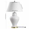 Jonathan Y Sagwa 33" Ceramic/Iron Modern Classic LED Table Lamp, White JYL6619A - alternate 6