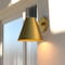 Vaxcel Smith 6.25 in. H 1-Light Gold Modern Indoor-Outdoor Wall Sconce Fixture Dark Sky T0793 - alternate 7