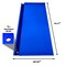 American Hawk Industrial Automotive Transmission TableWith Closing Doors - Blue, Shop Table with Liquid Runoff Tray WDT- 4K BLU - alternate 3