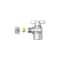 Proline Series Chrome Plated Brass 1/2-in FIP x 3/8-in COMP Angle Stop 190-232HC - alternate 2