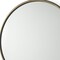 Homeroots 36" Gold Metal Round Accent Mirror 607284 - alternate 5