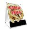 Signmission Garlic Fries, 24 Inch x 18 Inch A-frame Yard Sign, Plastic Sign SBC-1824-Garlic Fries - alternate 1