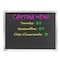 Crestline Products 36 x 48 Aluminum Framed Black Dry Erase Board 17941 - alternate 2