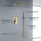 Kibi Cube Pressure Balanced 3-Function Shower System, Rough-In Valve KSF406BB - alternate 8