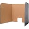 Flipside Computer Lab Privacy Screen, Large, 24/PK, BK/BN 61861 - alternate 1