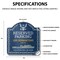 Signmission USS DWIGHT D EISENHOWER, 18 Inch x 18 Inch, Heavy Gauge Aluminum A-DES-N-1818-3560 - alternate 3