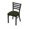 Holland Bar Stool Co 400 Jackie 18" Chair with Black Wrinkle Finish and Canter Pine Seat 40018BW010 - alternate 1