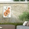 Trademark Fine Art Outdoor Canvas Art - Chris Paschke 'Textured Poppy I' Wall Art for Patios, or Gardens WAP33322-OC1624WR - alternate 7
