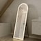 Simple Deluxe Arched Full Length Mirror with LED Lights, 60'x16' Floor Mirror with Stand, Body Floor Mirror with 3A88MIROGZ1660NWHT - alternate 7