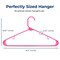 Serenelife Premium Plastic Hangers, Durable, Non-Slip and Ultra-Slim, 360 Deg Swivel Hook, Pink, 30PK SLHPLPINK30 - alternate 4