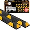 Xpose Safety Parking Block, Rubber, 4 in Height, 72 in Length, Black/Yellow 10 PK PBS-6-10-X-S - alternate 1