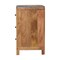 Homeroots 24" Beige Solid Wood Three Drawer Nightstand 651499 - alternate 14