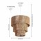 Jonathan Y Orson 24 in. 7-Light Coastal Bohemian Metal and Woven Paper Rope 3-Tier LED Chandelier, Natural/White JYL9564A - alternate 8