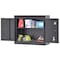 Sandusky Lee Wall Mount Cabinet, Steel, Black, 150 lb MW1F301226-9M - alternate 5