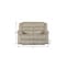 Homeroots 60in Beige Microfiber Manual Reclining Loveseat 329372 - alternate 9