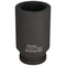 Performance Tool 3/4 in. Dr. 33mm Deep Impact Socket, Chrome Moly, 6 Point, Rust Protection M743-33 - alternate 1