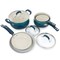 Oster Corbett 8 Piece Nonstick Aluminum Cookware Set in Teal 94245.08 - alternate 9