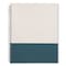 Tru Red Wirebound Hardcover Notebook, 1-Subject, Narrow Rule, Gray/Teal Cover, 80 11 x 8.5 Sheets TR55738 - alternate 1