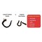 Lockjaw Synthetic Shackle, Lifting Rated, 1,800 lbs WLL, 2in Working Dia. 17-018804 - alternate 7