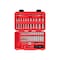 Tekton 1/4 Inch Drive 12-Point Socket and Ratchet Set, 56-Piece (5/32 - 9/16 in., 4 - 15 mm) SKT05304 - alternate 1