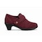Orthofeet Eva Women Bootie Heel Casual, Red, Size 8 80247 - alternate 3