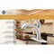 Boston Harbor PullOut Kitchen Faucet, 18 gpm, 1Faucet Handle, 1, 3Faucet Hole, MetalPlastic, Stainless Steel TOBI21040010NP - alternate 3