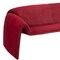 Homeroots 70" Red Velvet Sofa 574002 - alternate 8