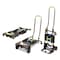 Cosco 2-in-1 Multi-Position Hand Truck/Cart, 16.63 x 12.75 x 49.25, Blue/Grn 12222PBG1E - alternate 1