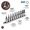 Performance Tool 10 pc. 3/8 in. Dr. Met Hex Bit Socket Set, Metric Hex Bits, Storage Rail W1388 - alternate 3