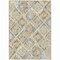 Homeroots 3' X 5' Ivory And Cream Geometric Washable Indoor Outdoor Area Rug 609136 - alternate 7