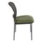 Office Star Products ProGrid Titanium & Black Visitors Chair, Straight Legs, Dillon Green 86724R-R106 - alternate 3