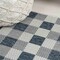 Jonathan Y Darcy Traditional Geometric Bold Gingham Navy/Cream 2 ft. x 8 ft. Indoor/Outdoor Runner Rug TSN201C-28 - alternate 6